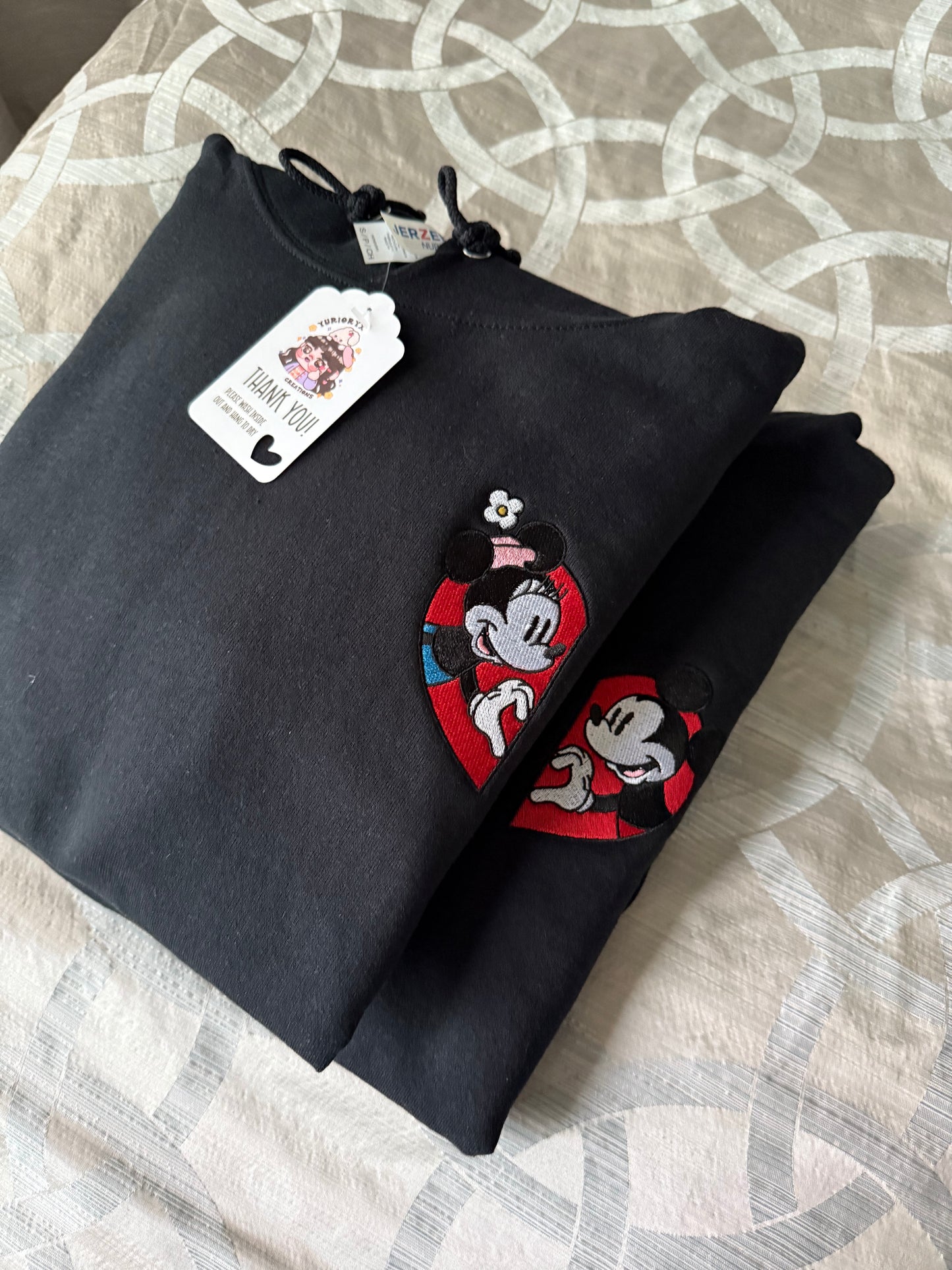 Loving Mouses embroidered sweaters ❤️ *pre-order*