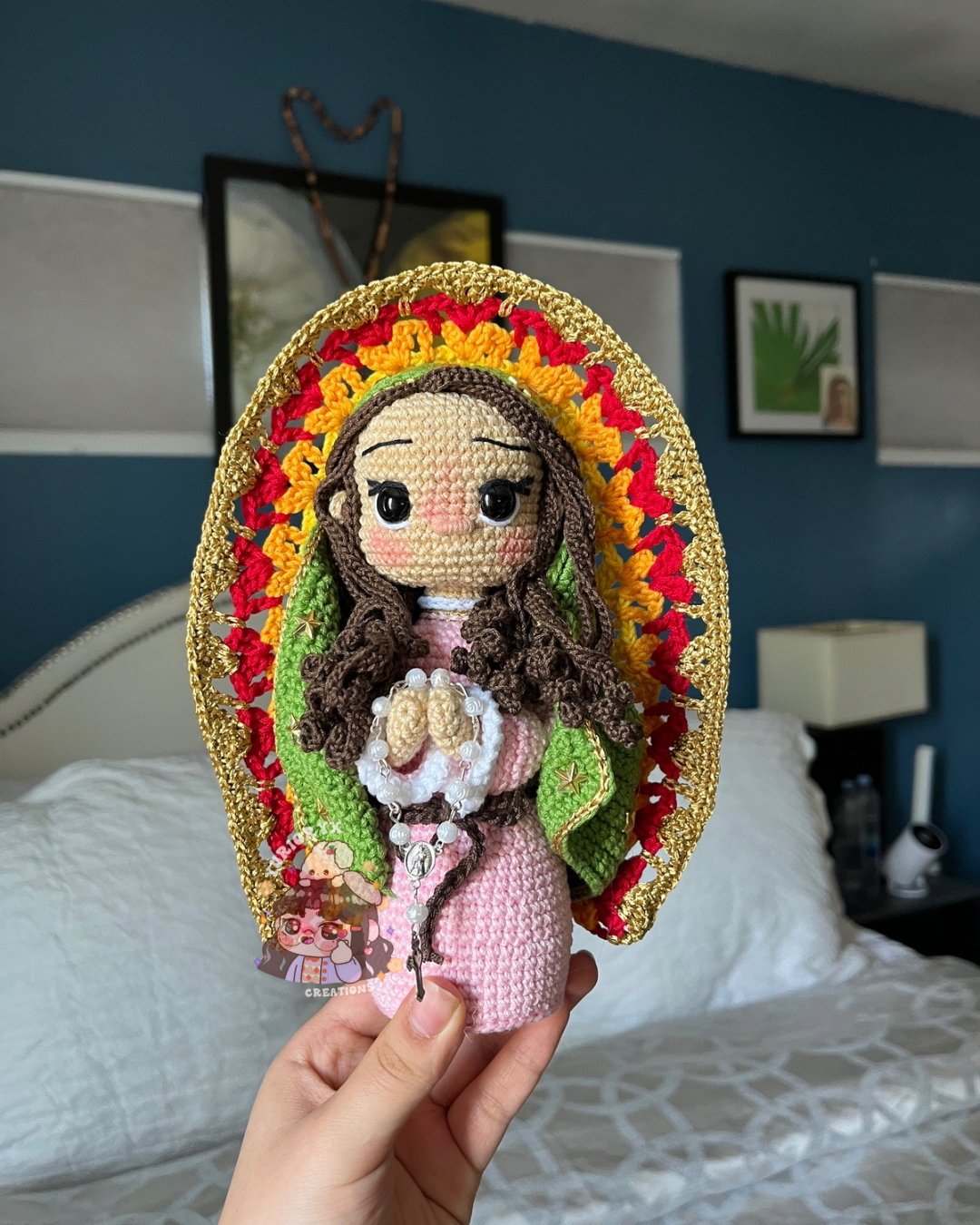 Crochet Virgen de Guadalupe ✨