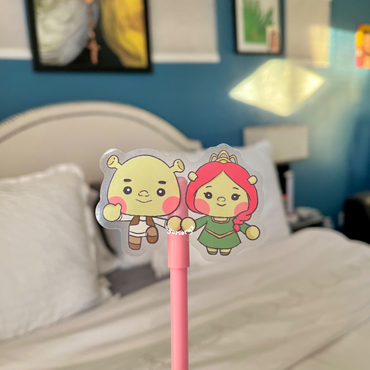 Shrek & Fiona sticker 💚