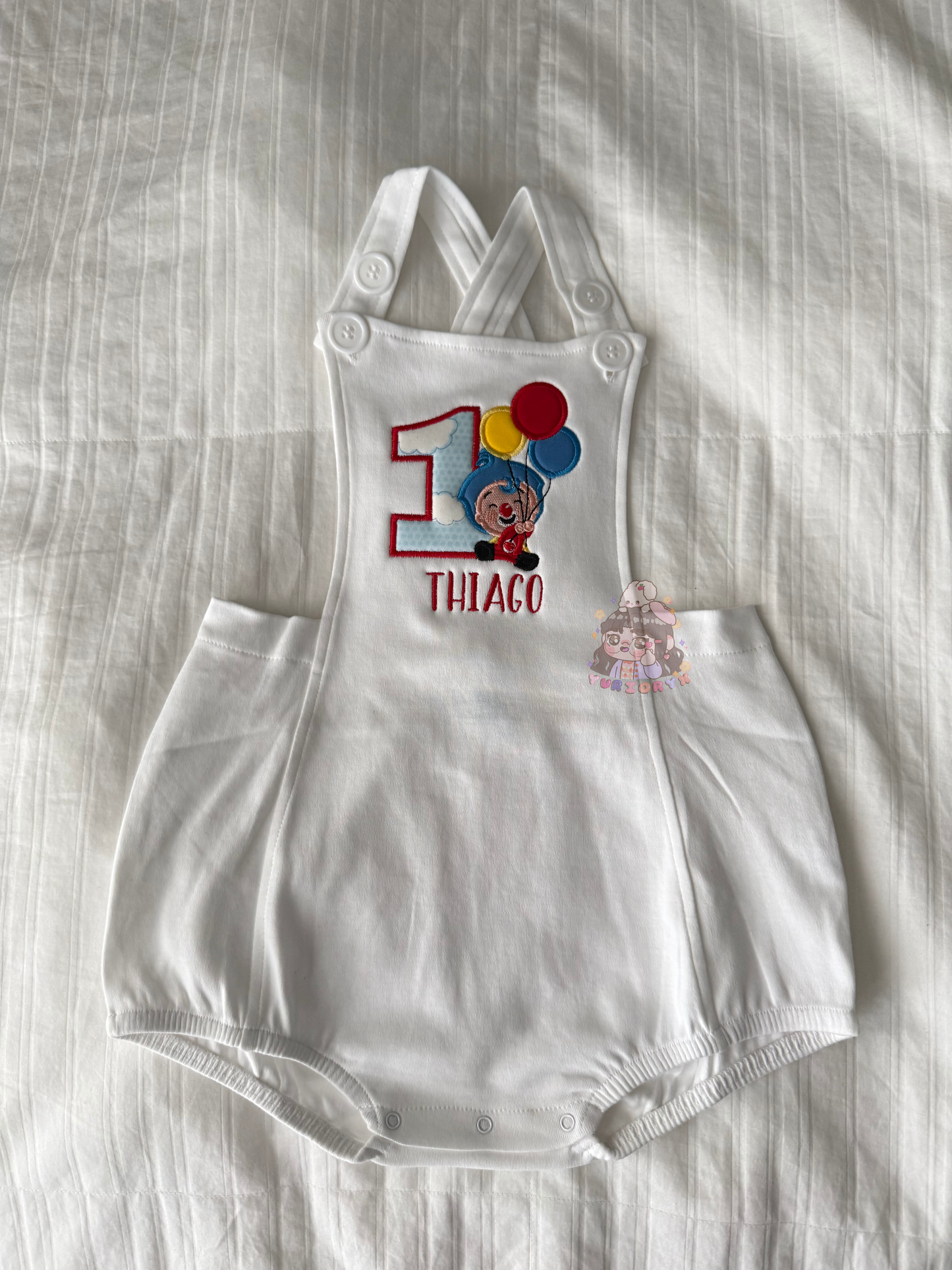 Baby Overall - Circus Birthday 🎂🎪 *pre-order*