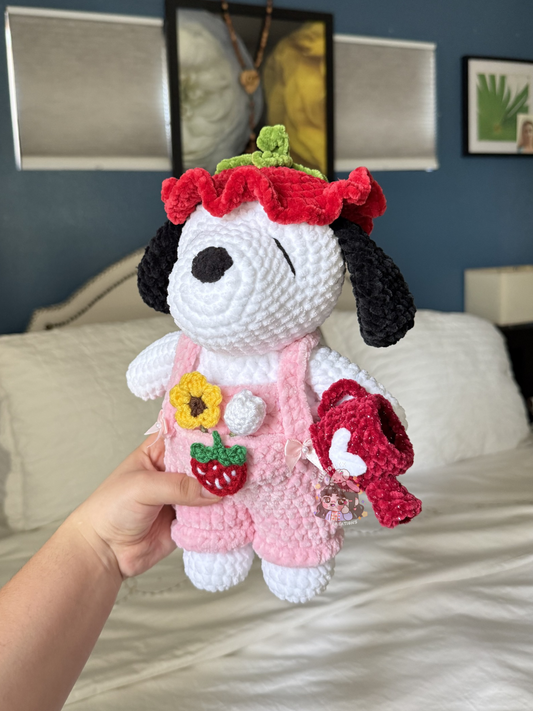 Crochet Garden Pup 🧑‍🌾🩷