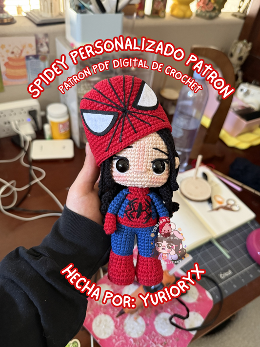 *pre-venta* Digital Patron PDF - Spidey Personalizado 🕷️ (ESP)