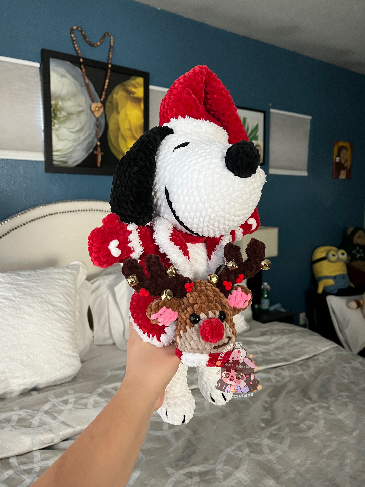 Santa Snoop crochet plush 🎄