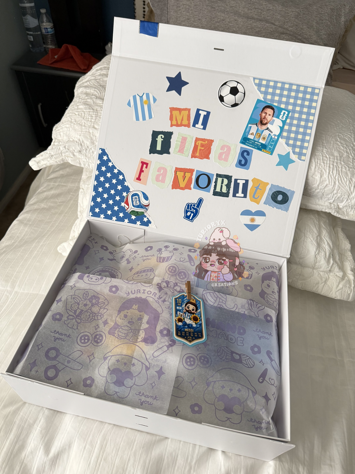 Messi WC2026 Crochet Bouquet 🇦🇷