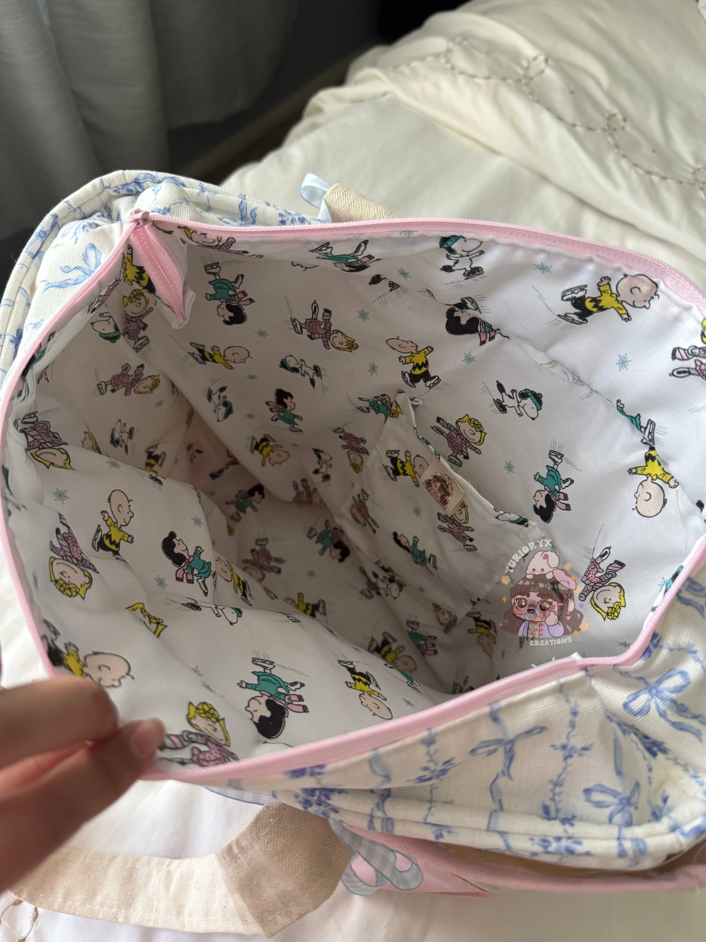 Handmade Winter Tote ❄️