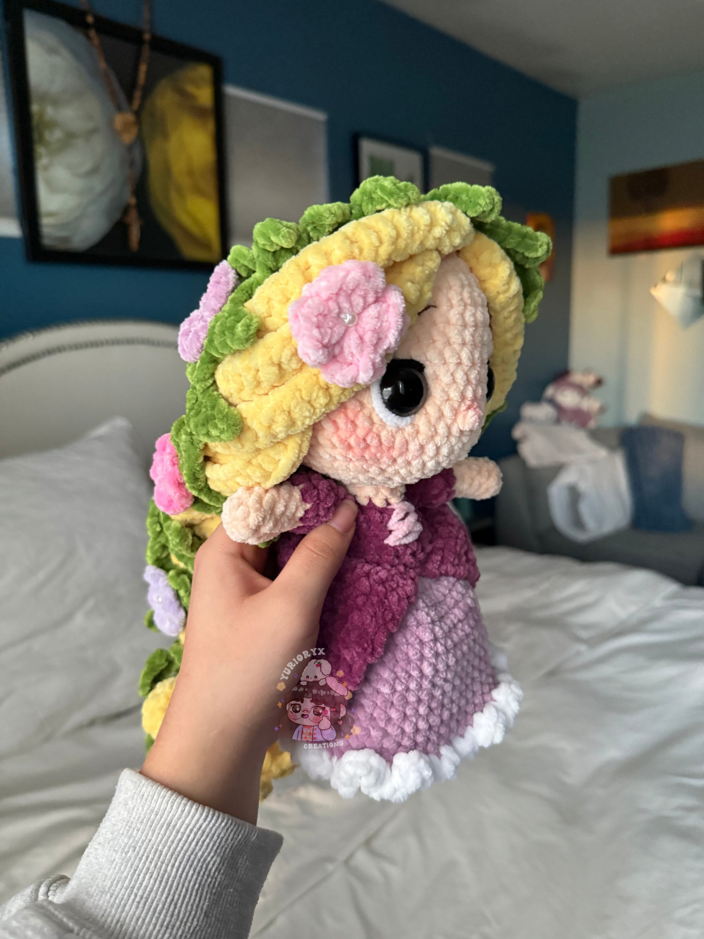 Crochet Rapunzel x Flynn 💜