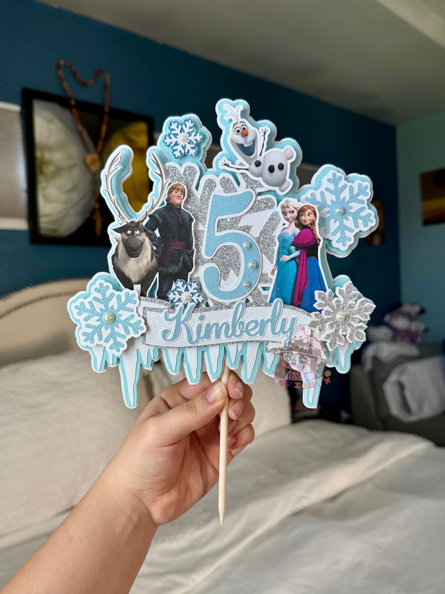 Frozen Cake Topper ❄️
