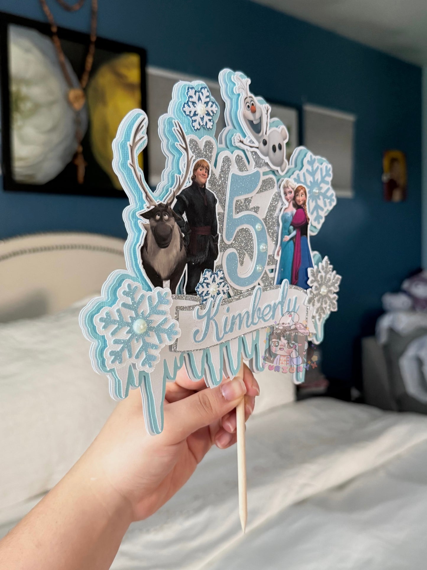 Frozen Cake Topper ❄️