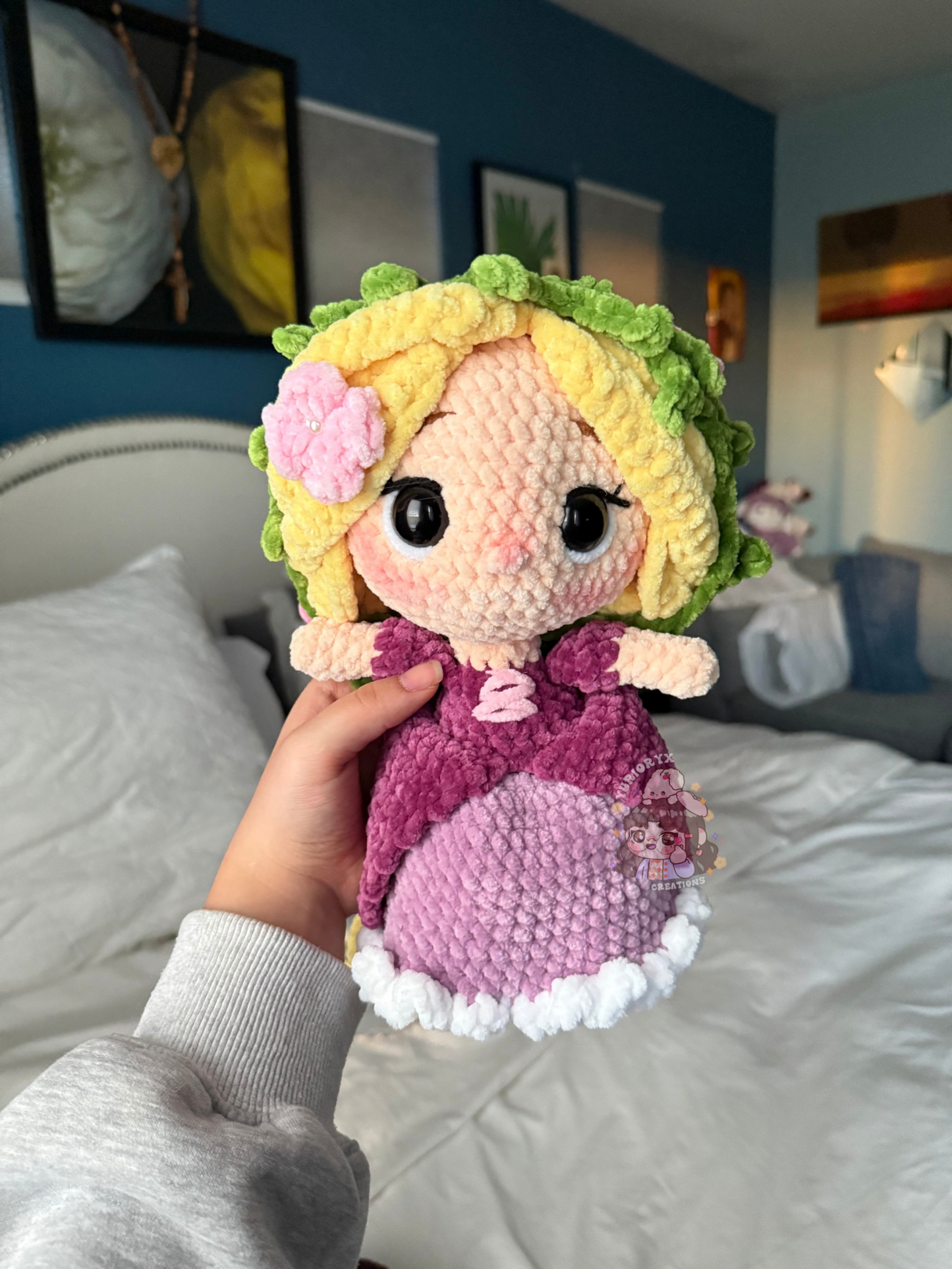 Crochet Rapunzel x Flynn 💜