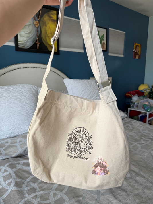Ruega por Nosotros zipper tote bag 🤎 *pre-order*