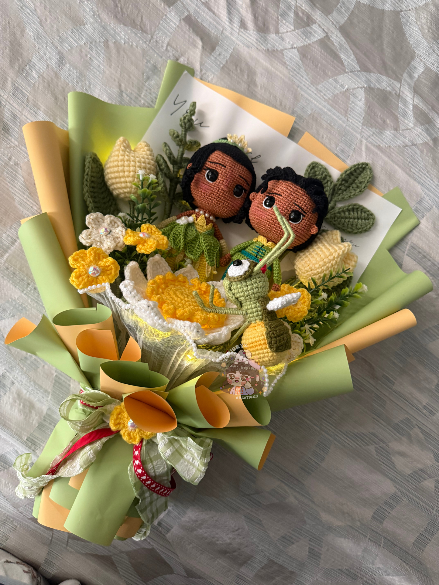 Eternal crochet bouquet: Mi Evangeline 🌟🐸