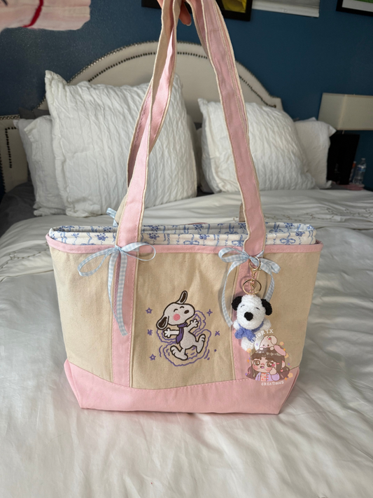 Handmade Winter Tote ❄️