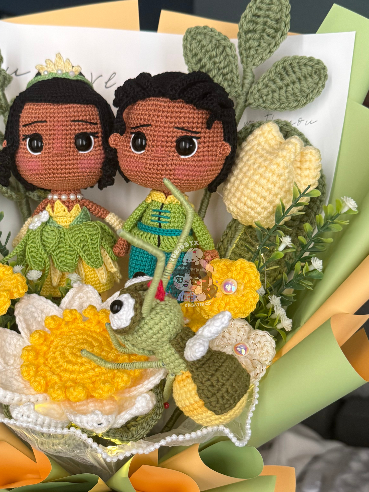Eternal crochet bouquet: Mi Evangeline 🌟🐸