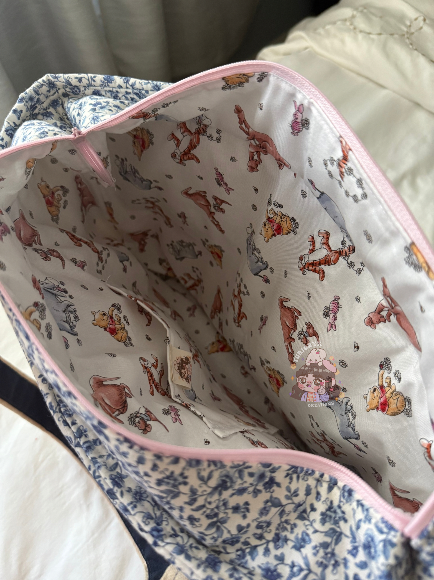 Handmade Pooh Tote 🍯