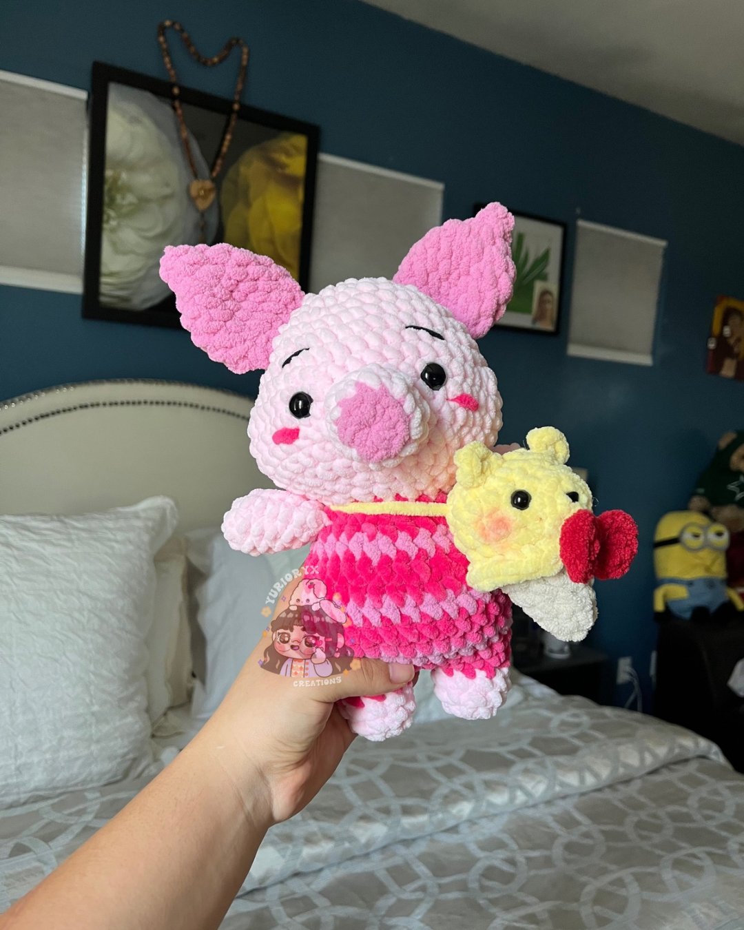 Pooh & Piglet crochet 💛