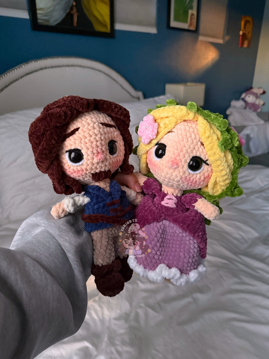 Crochet Rapunzel x Flynn 💜