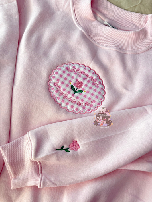Bloom in Faith 🌷 - Mockneck Sweater *pre-order*