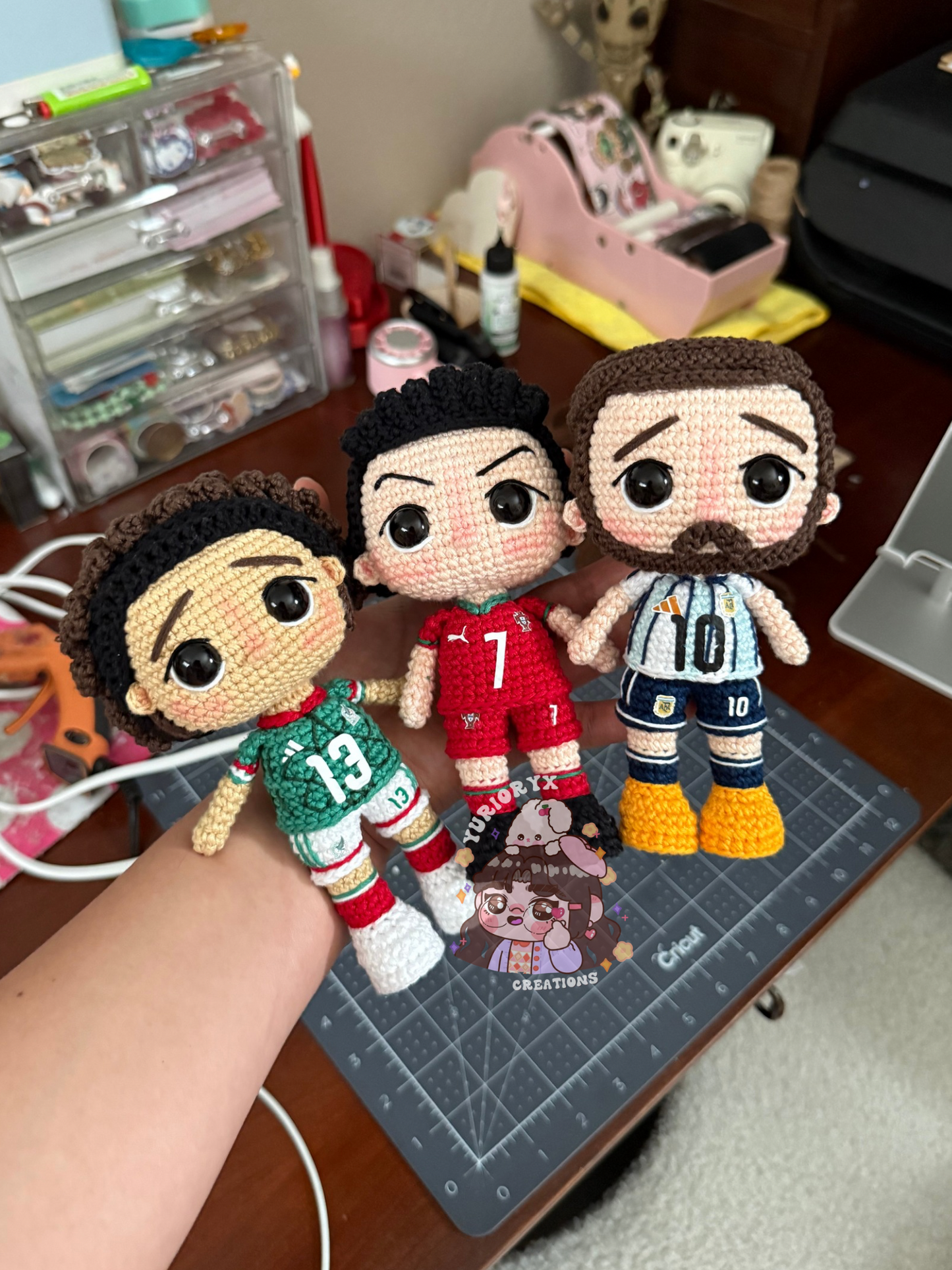 FIFA WC 2026 - Crochet Soccer Player ⚽️ *pre-order* (Ships late Aug)