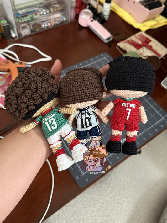 FIFA WC 2026 - Crochet Soccer Player ⚽️ *pre-order* (Ships late Aug)