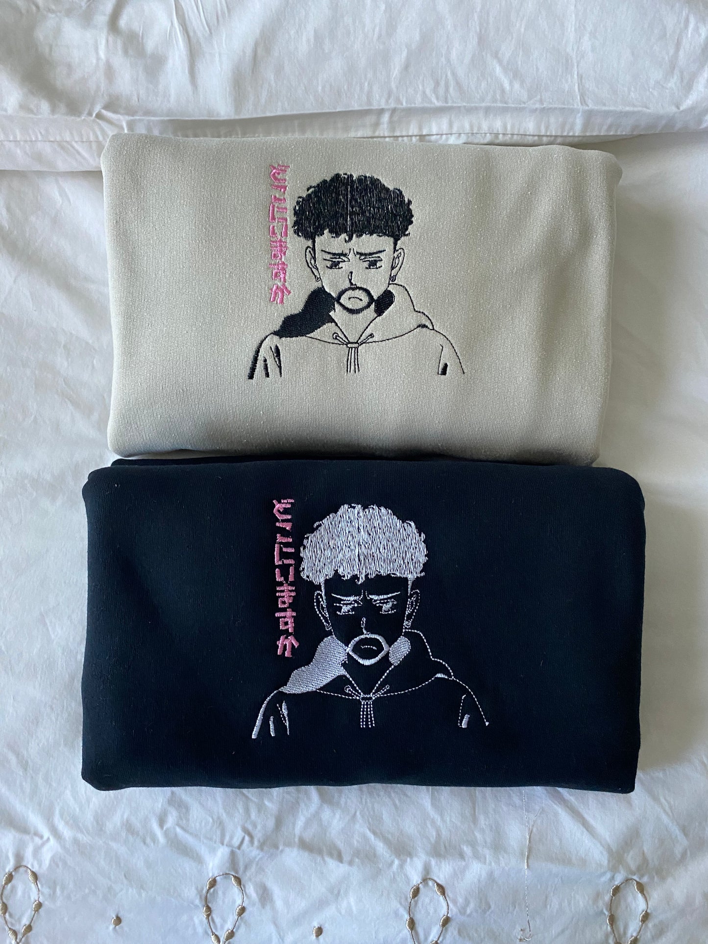 “Donde Estas” Yonaguni Embroidered Sweater 🌸 *pre-order*